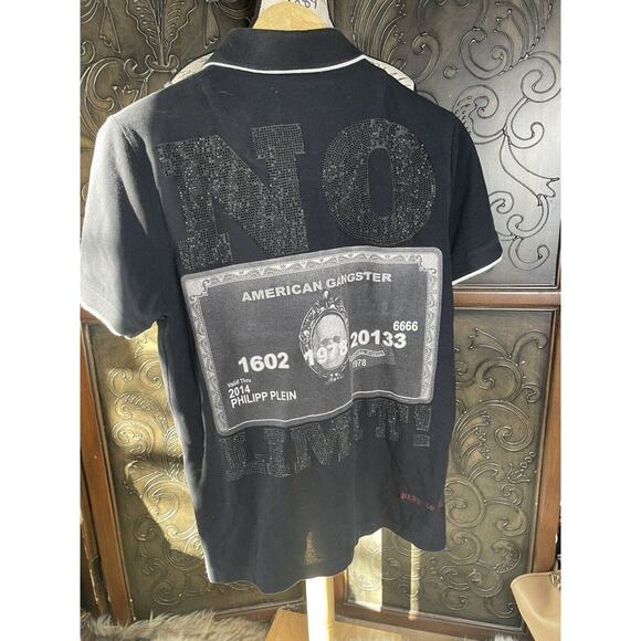 Philipp Plein‎ Limited Edition Polo Shirt made In Switzerland Men's Shirt Size M